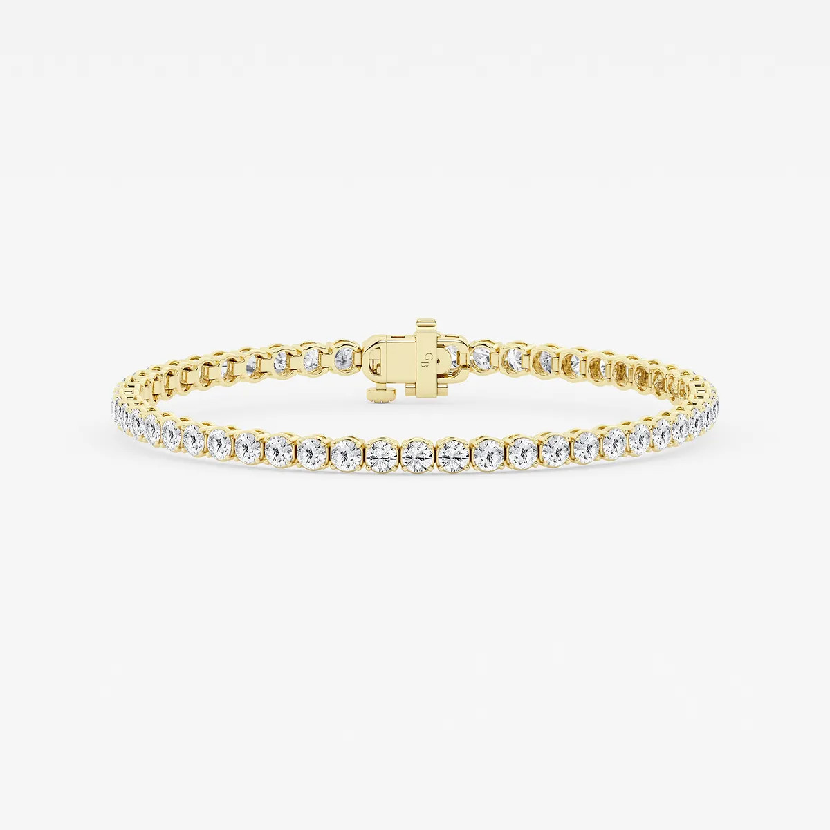 4 ctw Round Lab Grown Diamond Petite Tennis Bracelet - 7 Inches
							
								
									14K Yel... | Grown Brilliance
