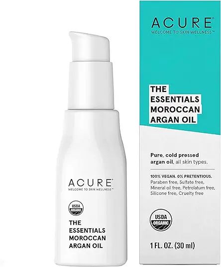 Acure The Essentials Moroccan Argan Oil | 100% Vegan | Versatile - For Any Skin & Hair Care Regimen  | Amazon (US)