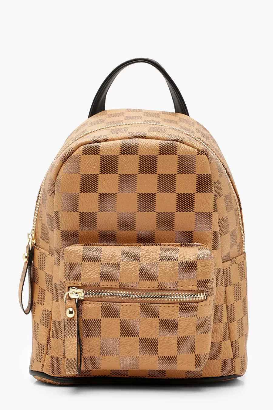 All Over Flannel Mini Backpack | Boohoo.com (US & CA)