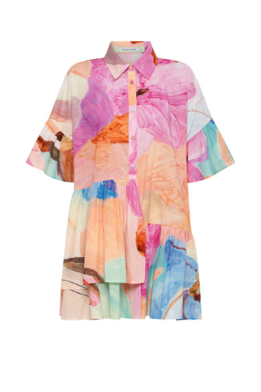 Genoa Mini Dress in Little Lola | Bohemian Traders