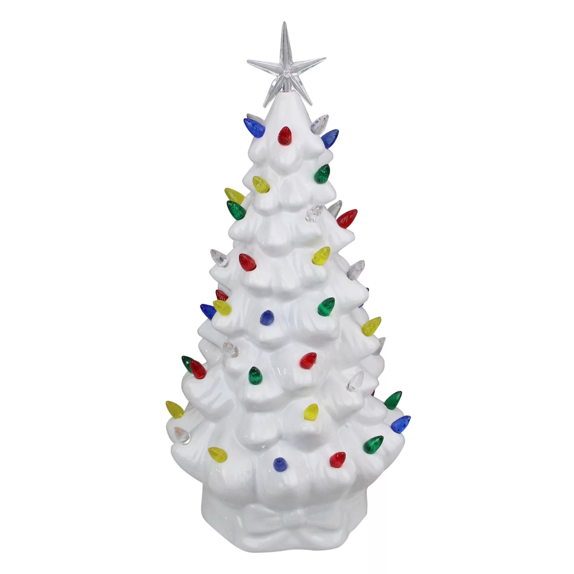 Northlight 14.5" LED Lit Retro Tabletop Christmas Tree with Star Topper | Kohl's