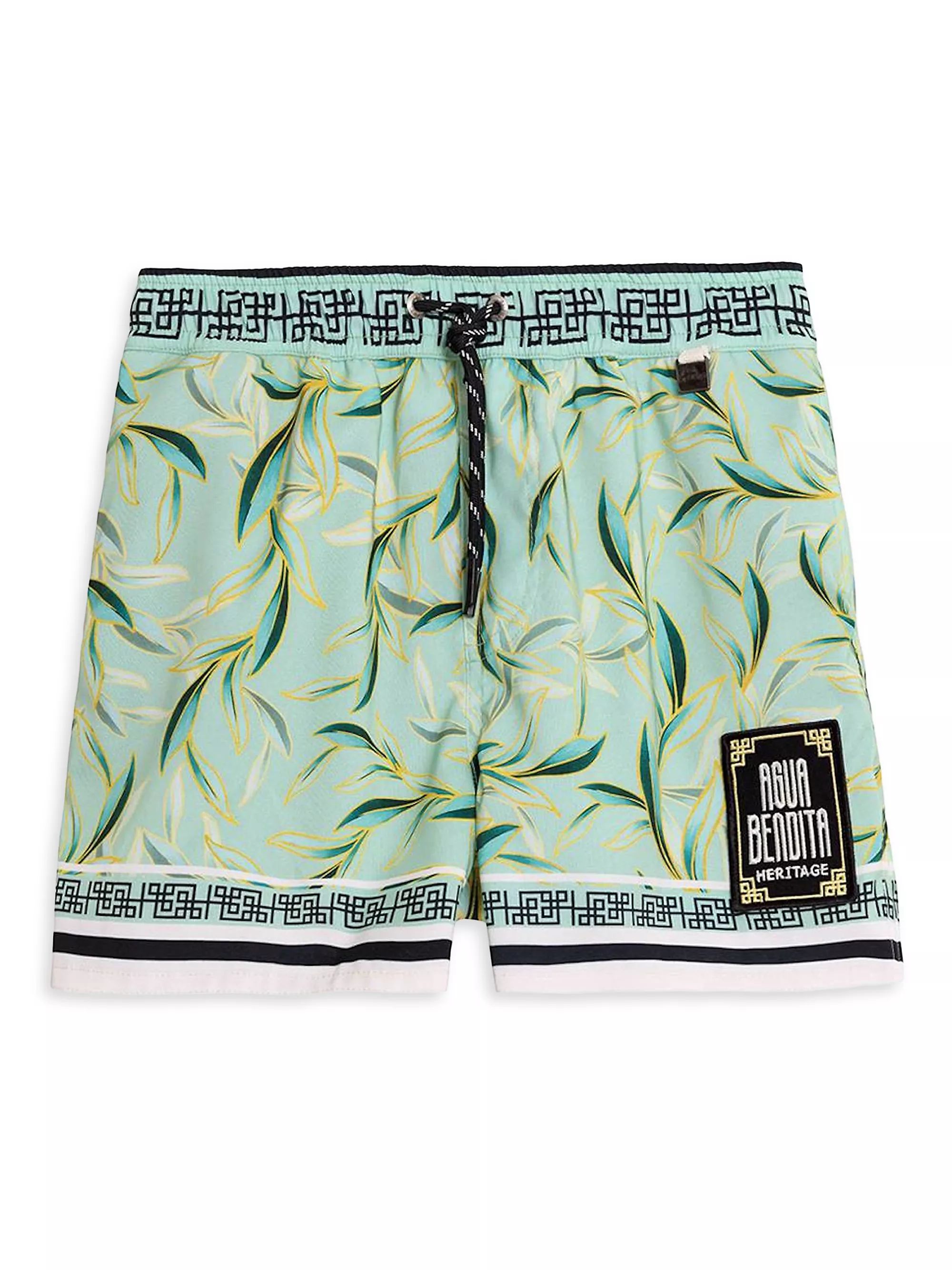 Agua BenditaLittle Boy's & Boy's Diving Into Dreams Nick Korin Swim Trunks | Saks Fifth Avenue