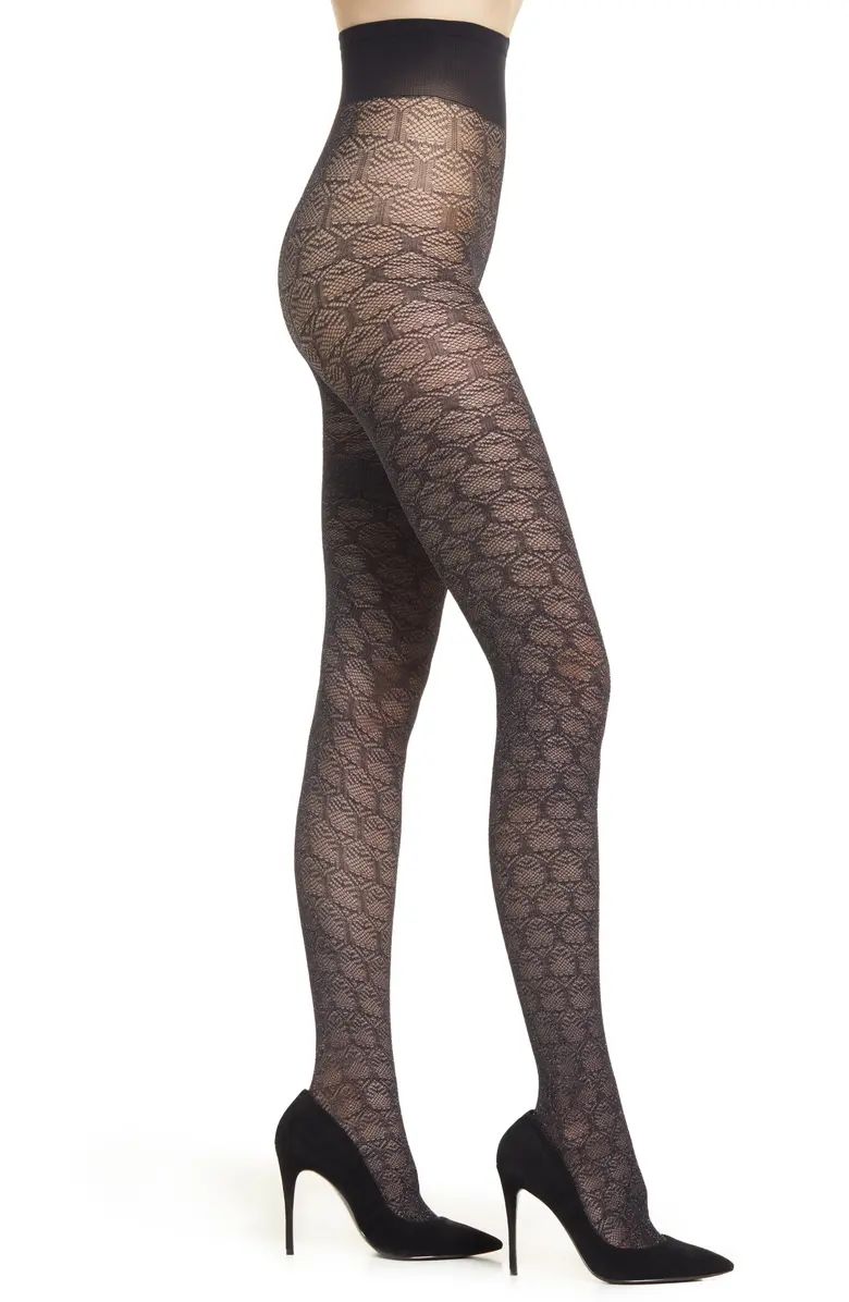 Optical Liaison Opaque Tights | Nordstrom