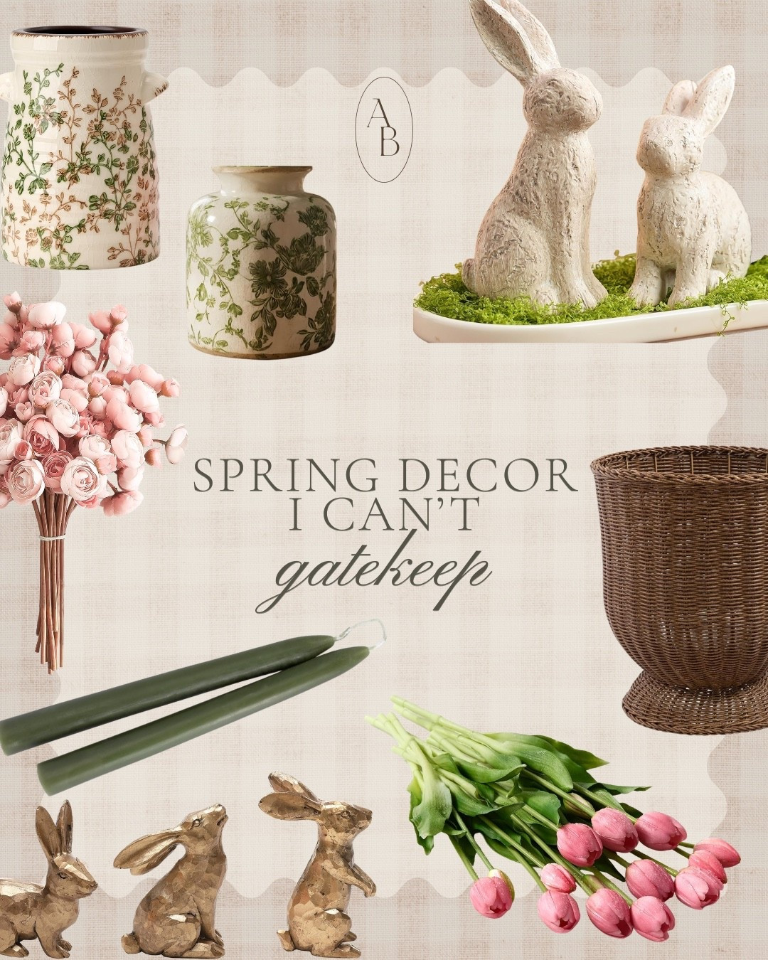 Amazon spring decor i’m loving!!! So many pretty little things 🤍

#LTKSpringSale 

#LTKU #LTKHome