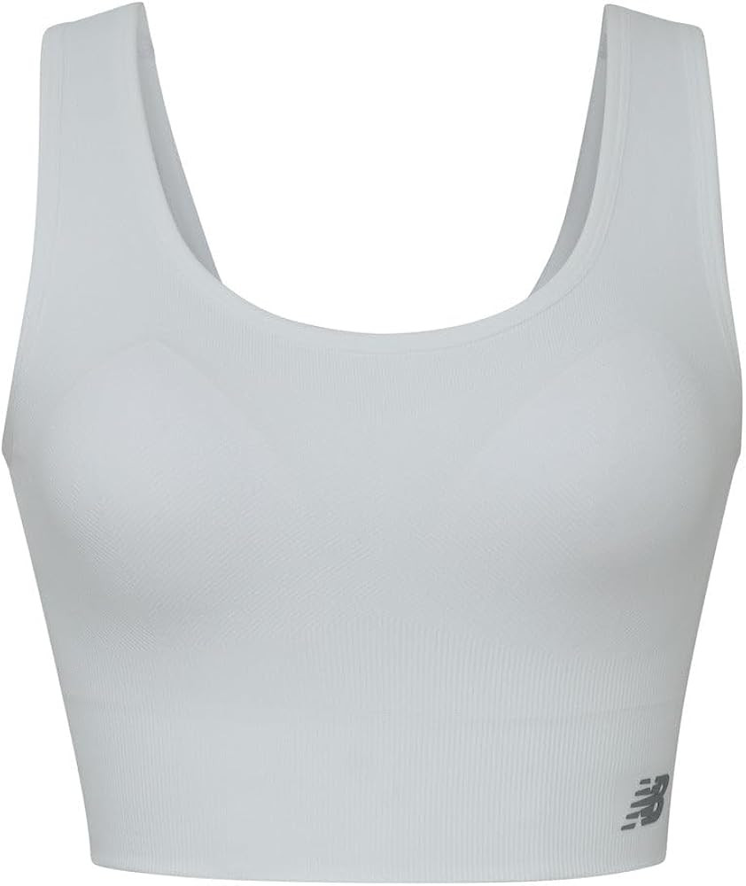 New Balance Seamless Longline Sports Bra with Enhanced Support Straps | Amazon (US)