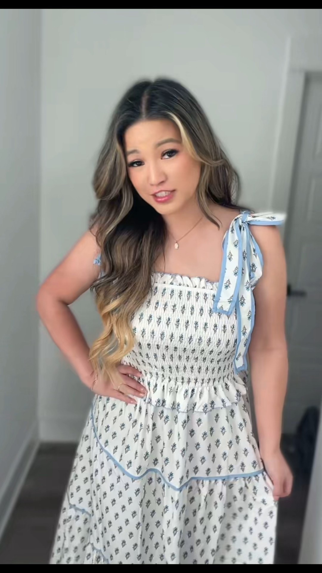 Baby shower dress, blue dress, floral dresss

#LTKFindsUnder100 #LTKFallSale #LTKSeasonal