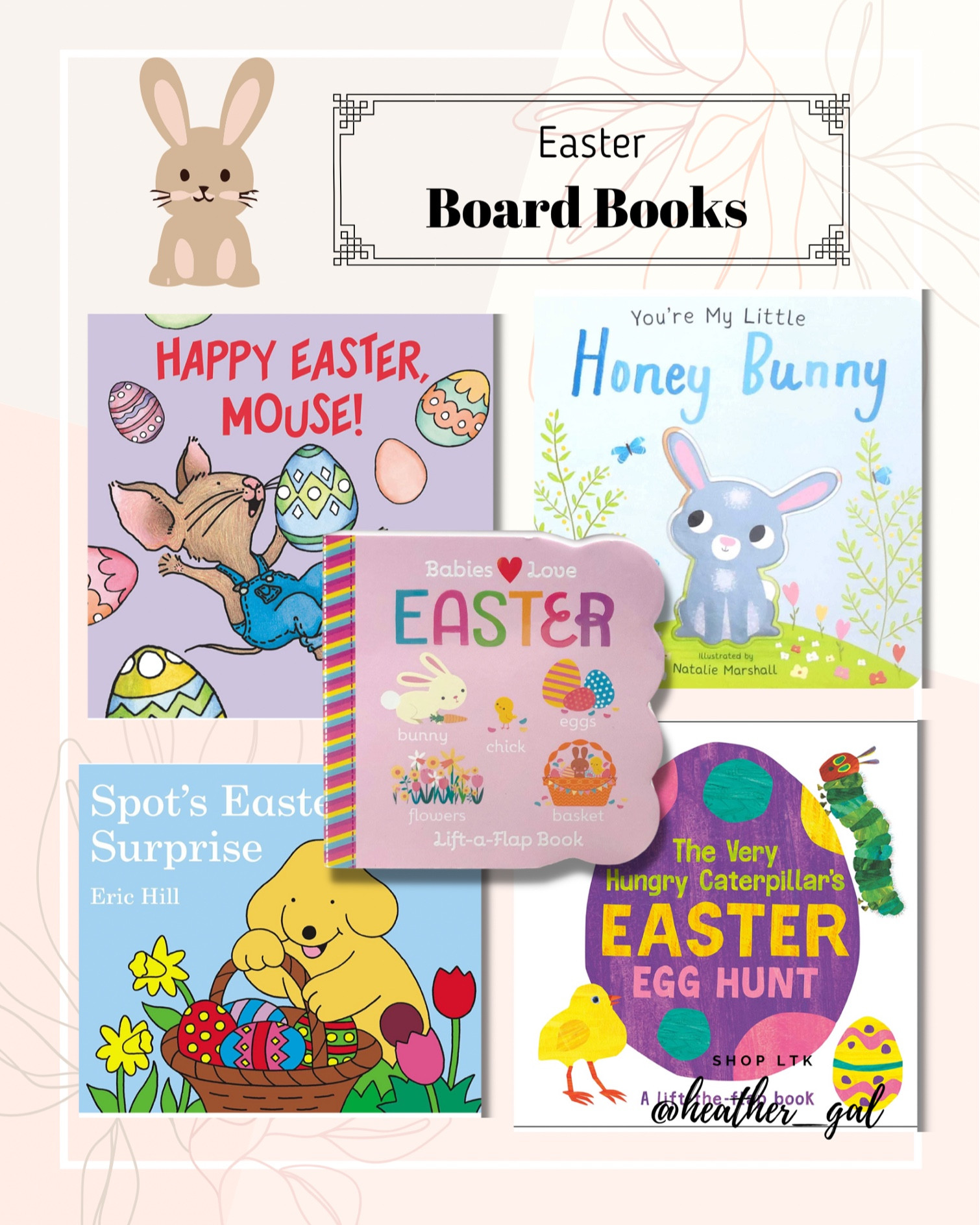 Toddler Easter board books, easter basket stuffers, toddler Easter basket, toddler spring books, toddler gift ideas, baby Easter basket, baby board books, baby spring books, toddler seasonal books, favorite kids books 

#LTKkids #LTKSeasonal #LTKbaby