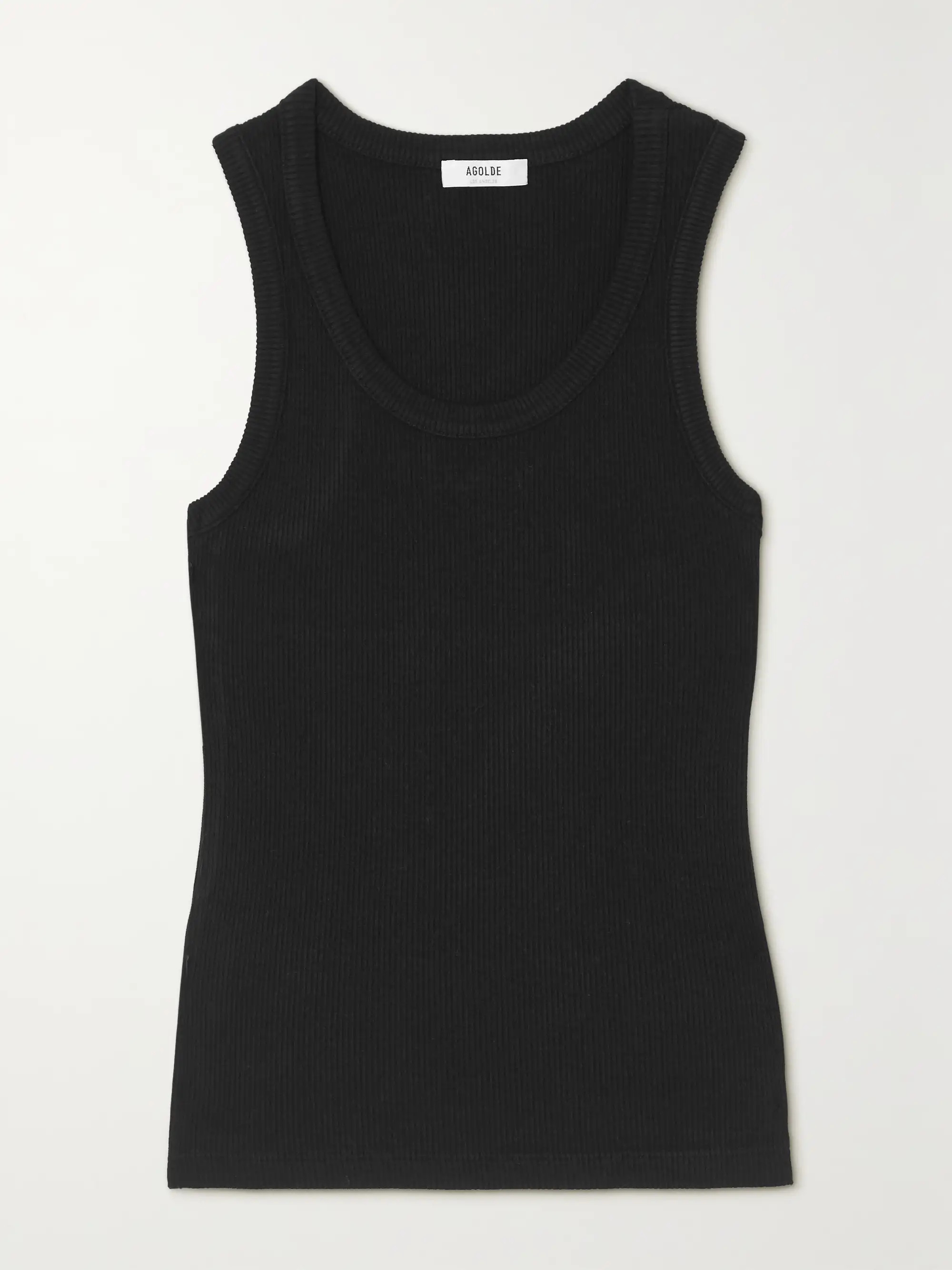 Poppy ribbed stretch organic cotton and Tencel-blend jersey tank | NET-A-PORTER APAC