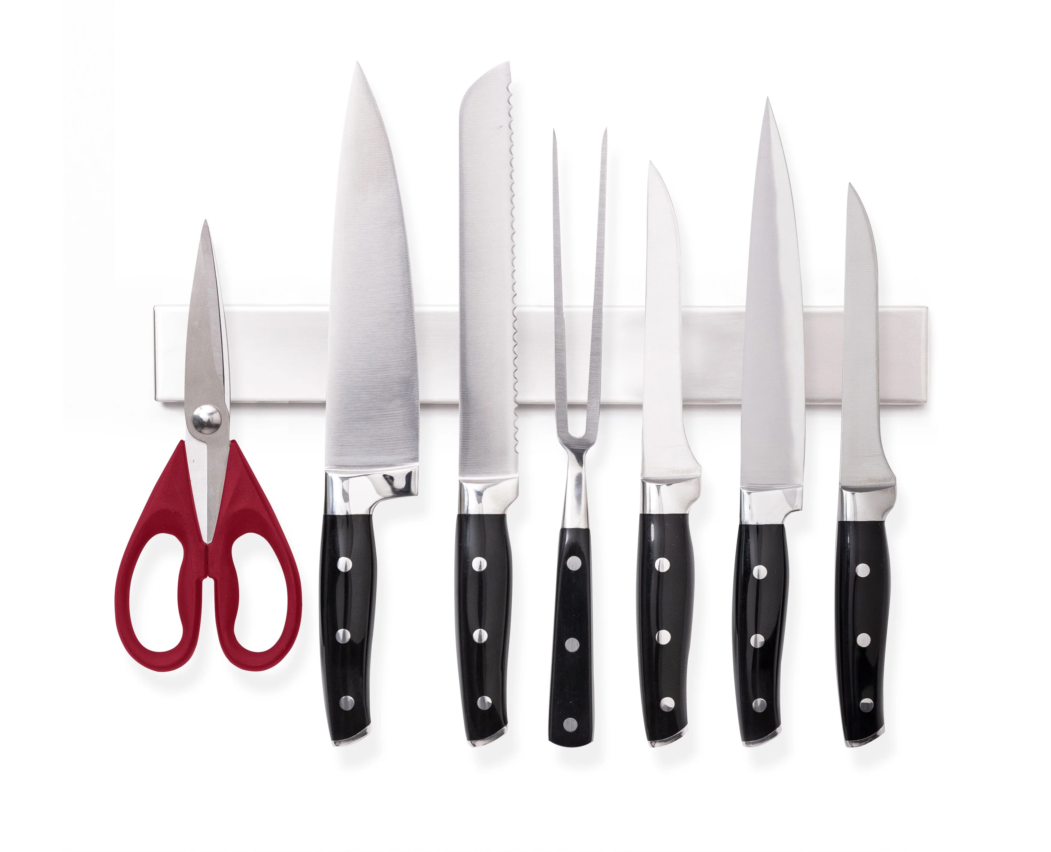 GORILLA GRIP Magnetic Knife Holder, Stainless Steel Wall Mounted Magnet Strip for Knives, 10 Inch | Walmart (US)