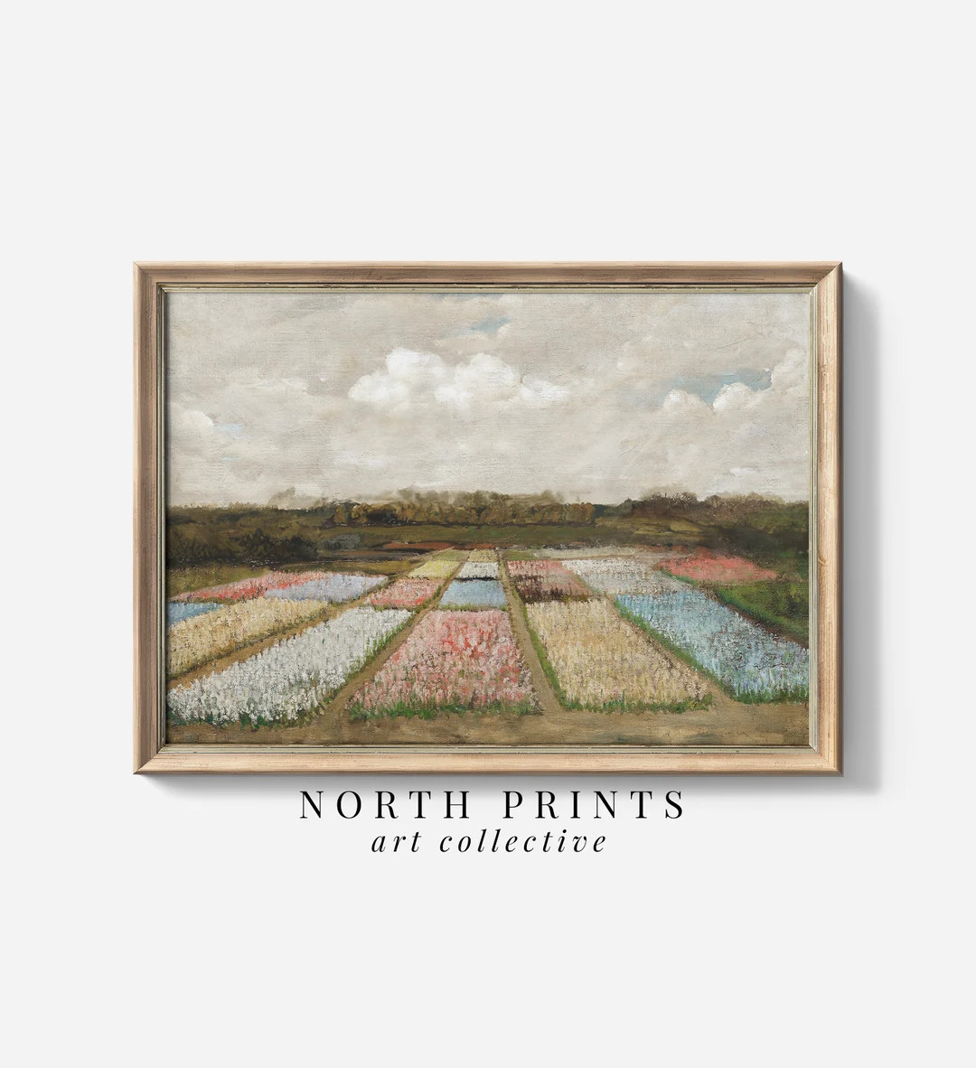 PRINTABLE Amsterdam Summer Flower Field Painting Digital Download Art Print North Prints 6-139 - ... | Etsy (US)