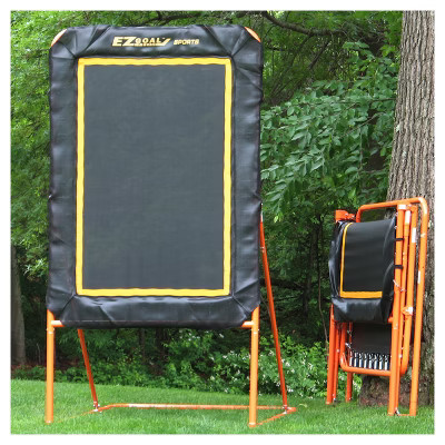 EZ Goal Profession Folding Lacrosse Throwback with 6' x 4' Mat Area - 8' | Target