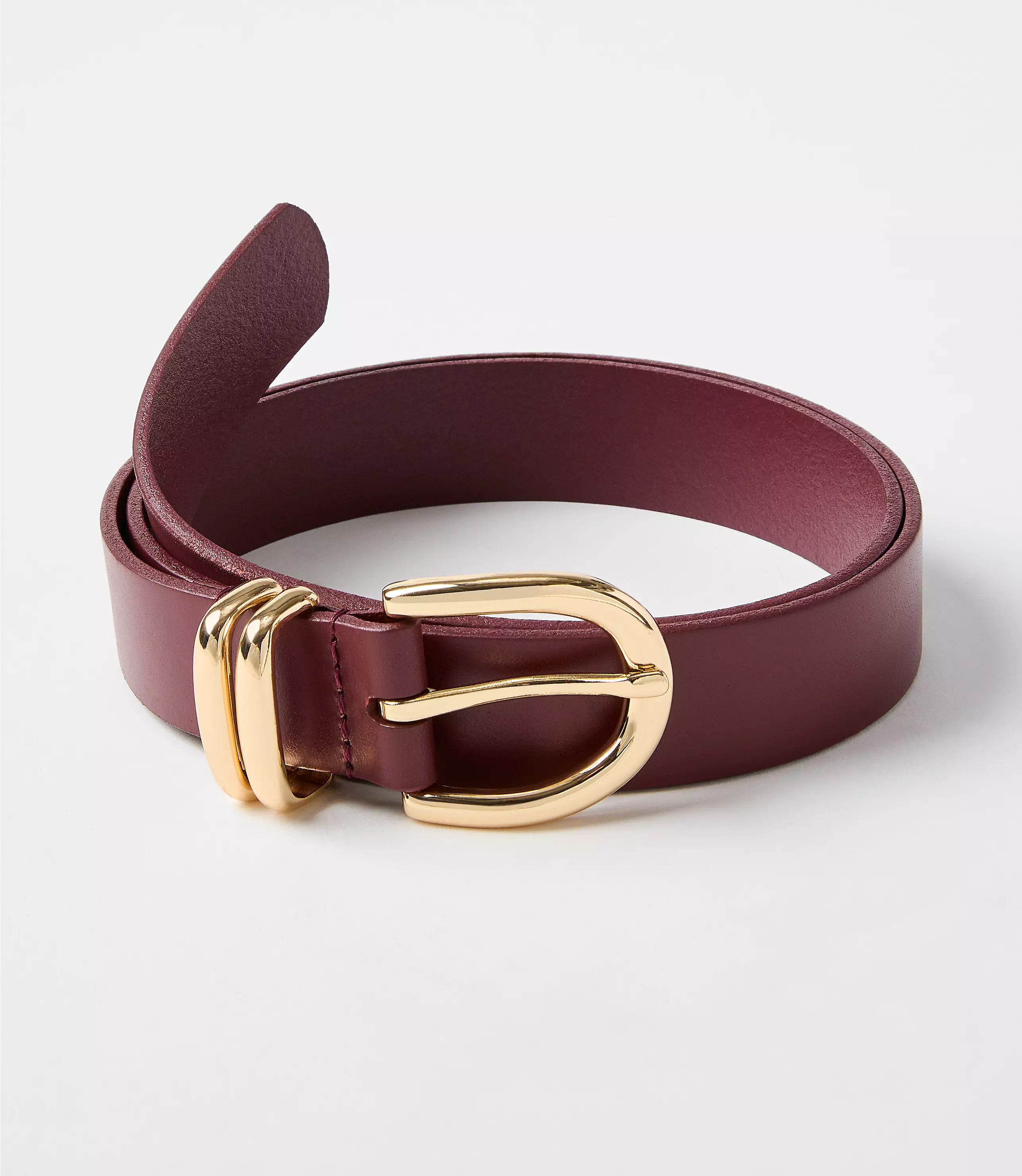 Modern Leather Belt | LOFT