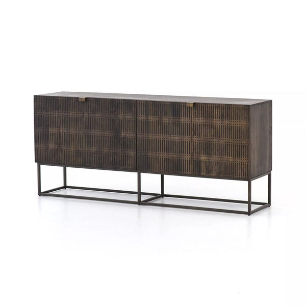 Kelby Gunmetal Iron & Mango Sideboard | Scout & Nimble
