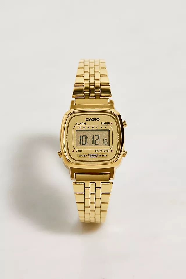 Casio LA670WETG-9AEF Gold Watch | Urban Outfitters (EU)