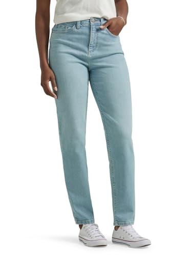 Lee Women's Legendary High Rise Mom Jean, One Tone, 4 | Amazon (US)