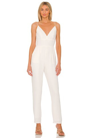 MORE TO COME Heidi Cami Jumpsuit in White from Revolve.com | Revolve Clothing (Global)