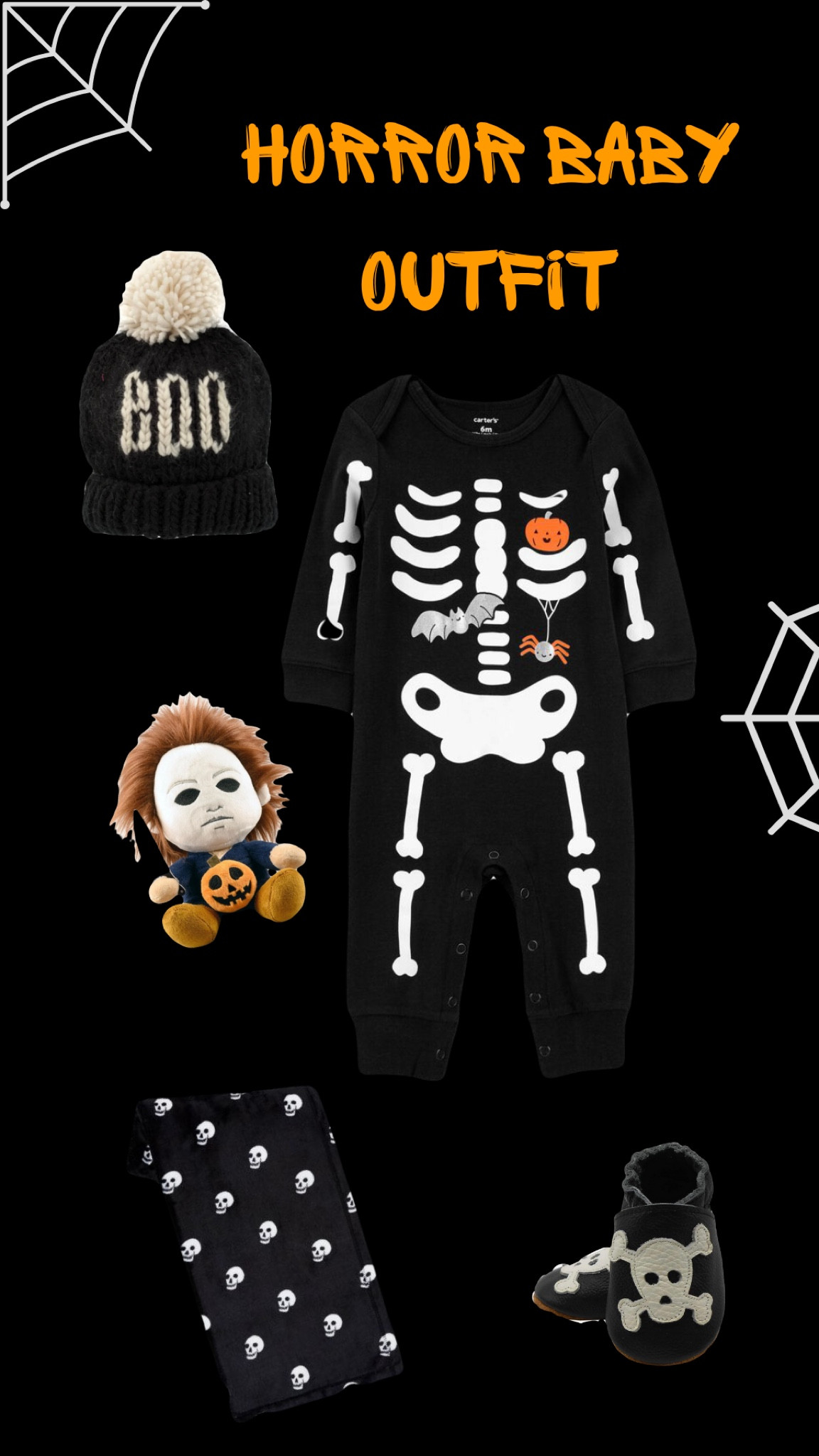 Horror Baby outfit 🖤 Halloween

#LTKHalloween #LTKkids #LTKbaby