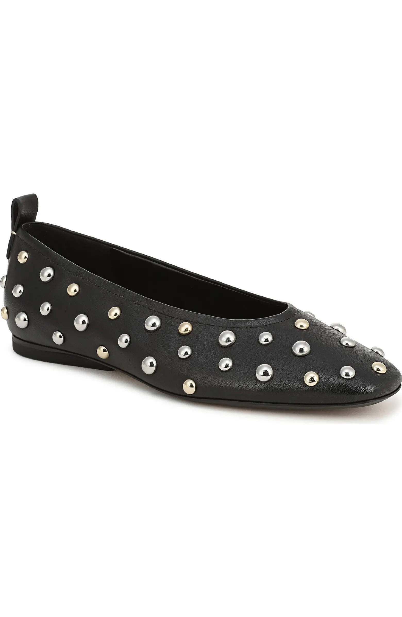 Carla Stud Ballet Flat (Women) | Nordstrom