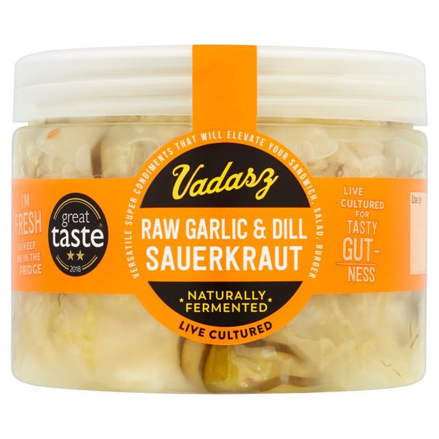 Vadasz Raw Garlic and Dill Sauerkraut | Ocado | Ocado