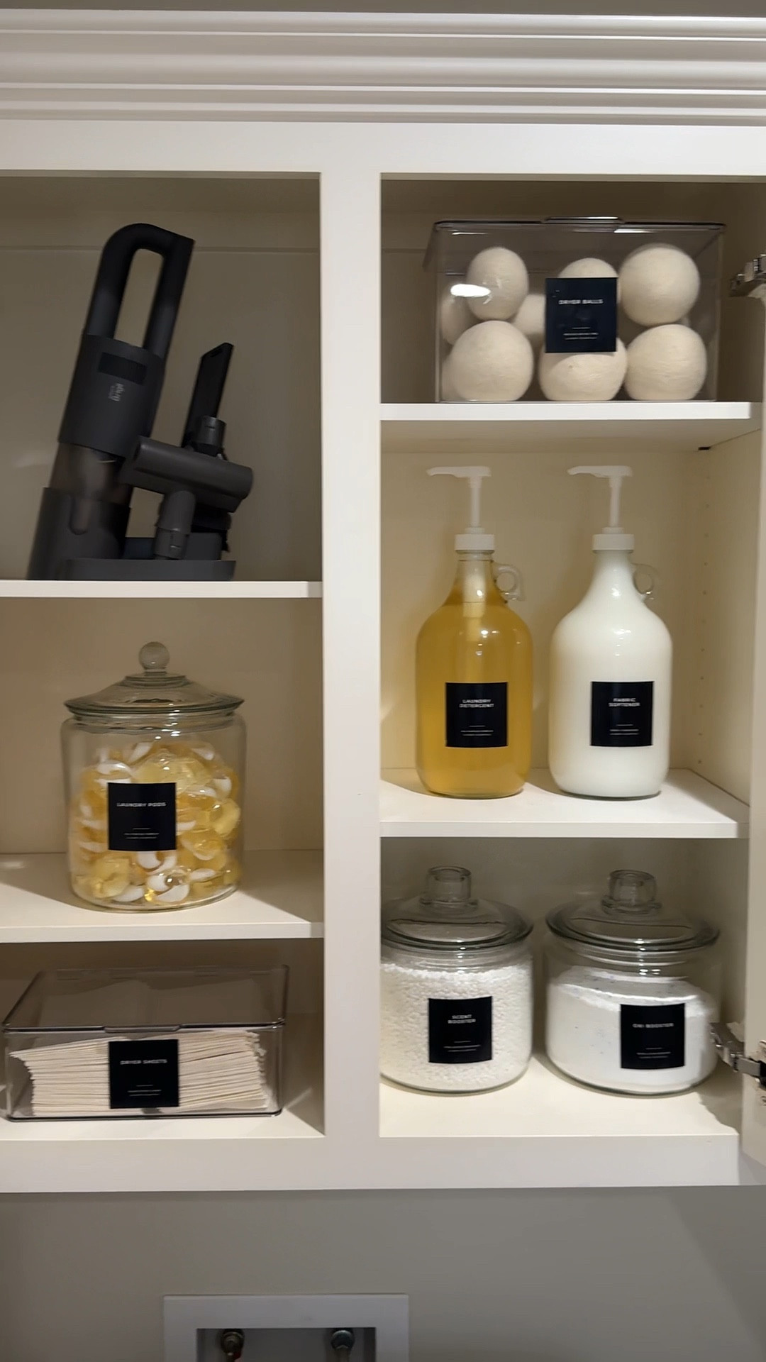 Laundry room update and restock part 2 🙌🏼💫🤍

#homeorganization #laundryroom #aesthetic #amazonfinds #organization

#LTKhome #LTKVideo #LTKfindsunder50