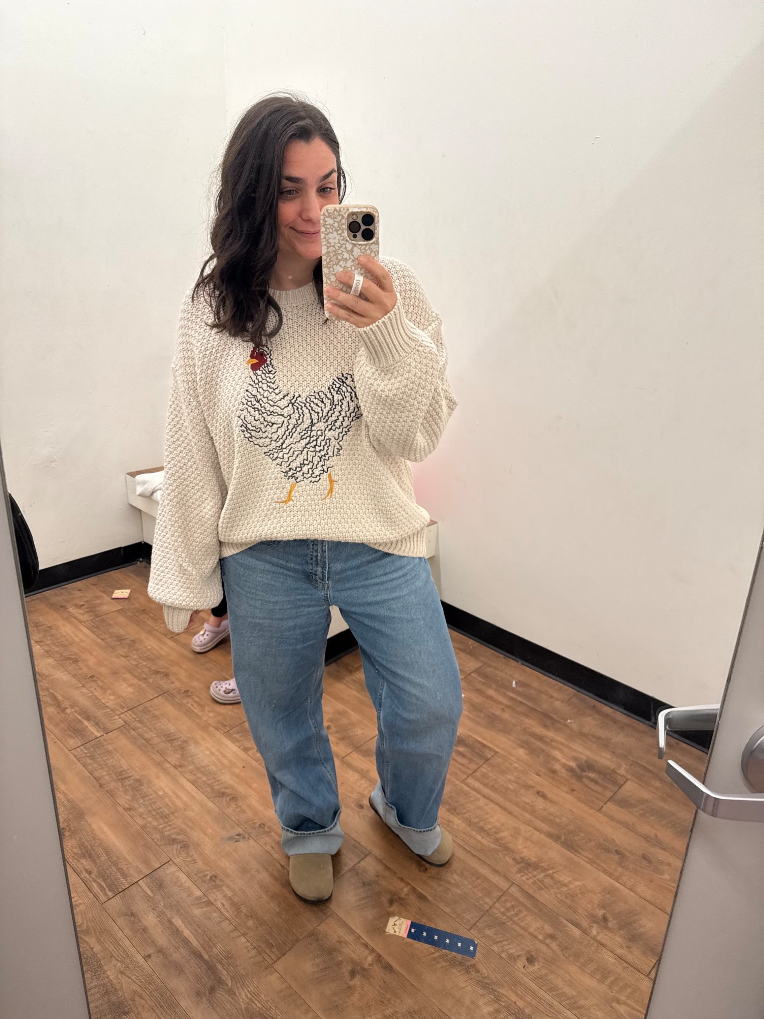 Chicken Sweater Grandma Era 🐓