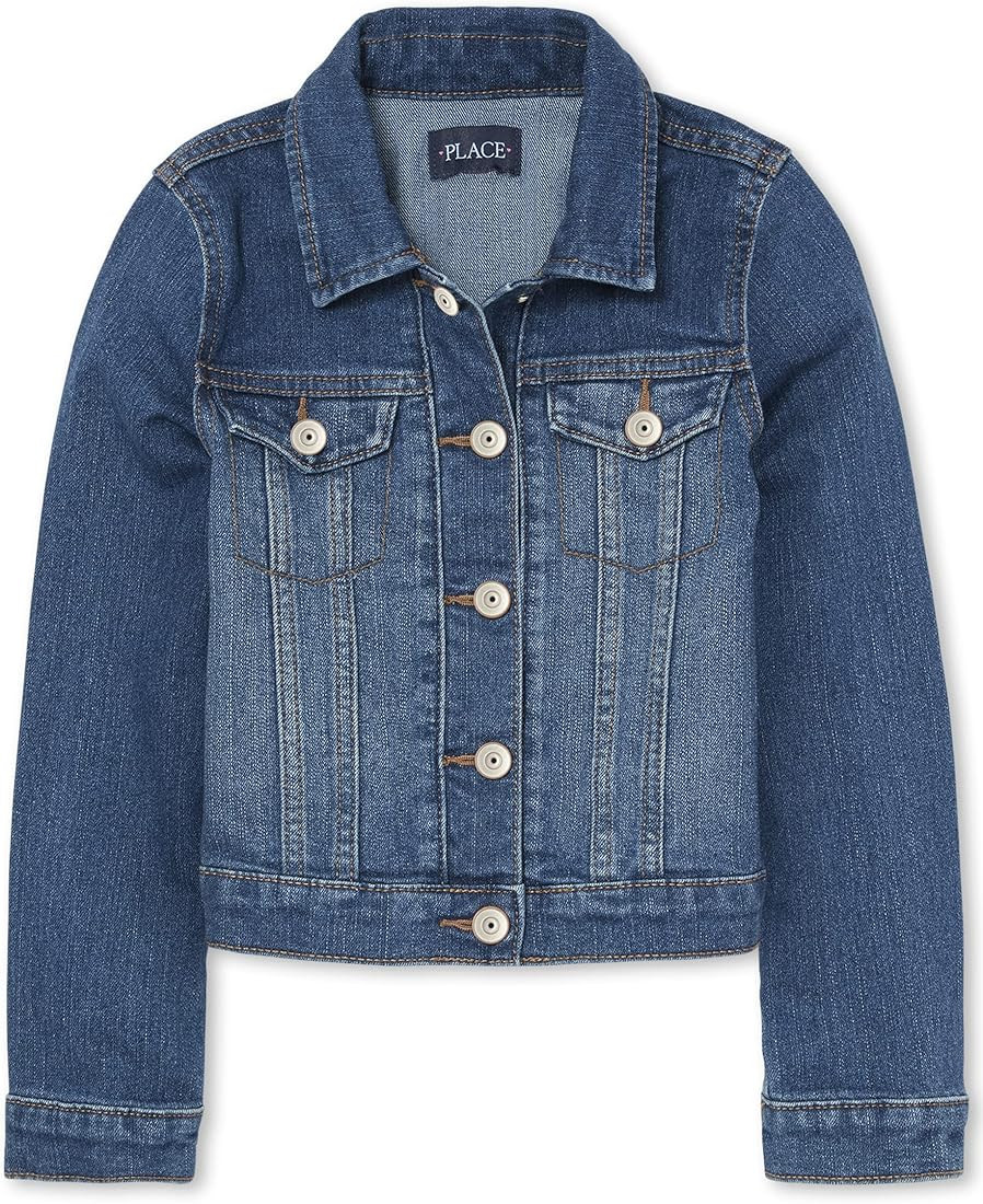 The Children's Place Girls' Denim Jacket | Amazon (US)