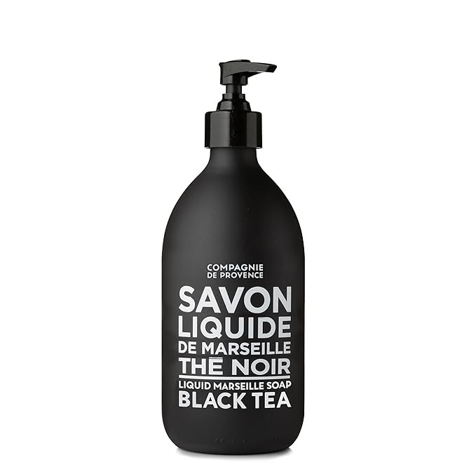 Compagnie de Provence Savon de Marseille Extra Pure Liquid Soap - Black Tea - 16.9 Fl Oz Glass Pu... | Amazon (US)
