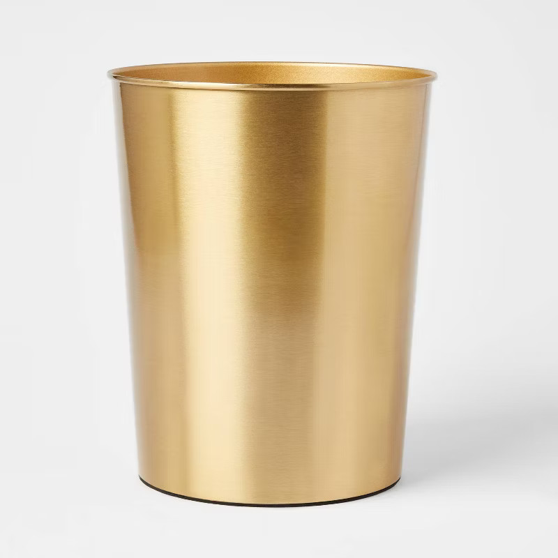 Antique Wastebasket Brass - Threshold™ | Target