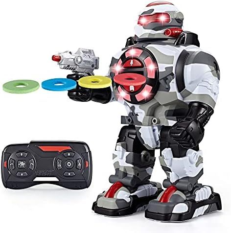 Think Gizmos Robot Toy for Kids RoboShooter - Remote Control Robot Toy with Voice Recording, Fast... | Amazon (US)