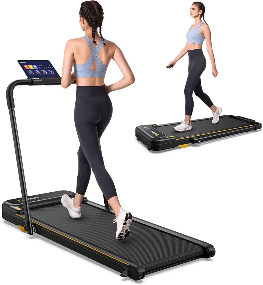 UREVO Walking Pad, Under Desk Treadmill for Home/Office, 2 in 1 Folding Treadmill with Remote Con... | Amazon (US)
