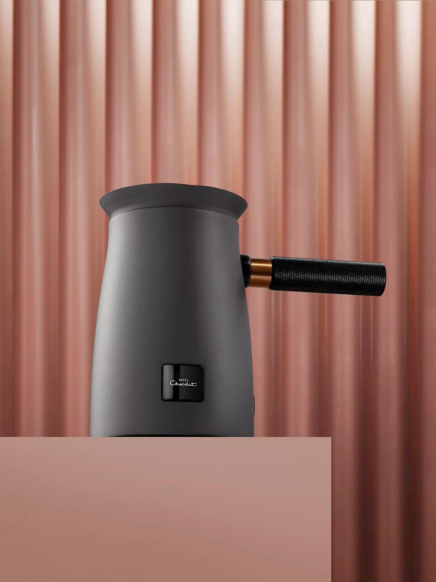 Hotel ChocolatVelvetiser & 2x Podcups, Charcoal | John Lewis (UK)