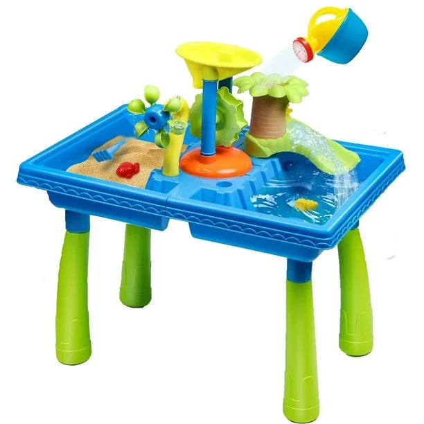 Htwon Sand Water Tables for Toddlers 1-4 Year Old Outdoor Toys, 38Pcs | Walmart (US)
