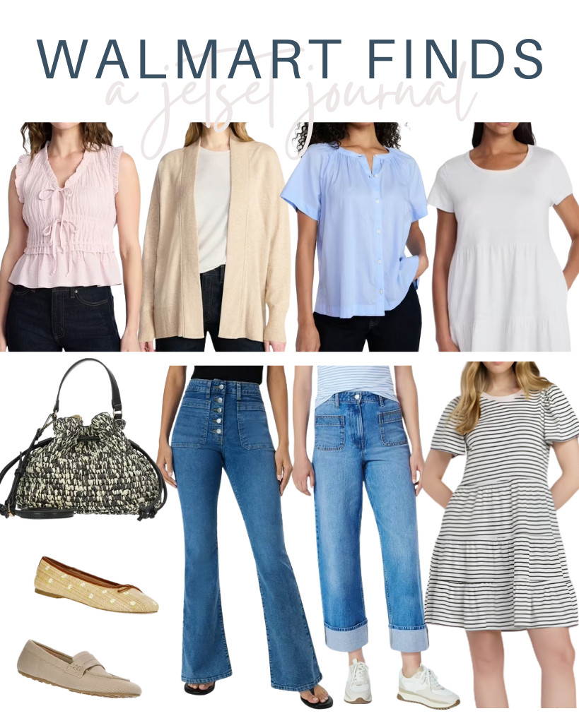 You can have a cozy and chic look from these Walmart finds this week. I think these Time and Tru tops are the perfect way to start. You can pair them with flare or cuffed jeans. I’m loving these ballet flats with bows and these chic knit loafers, too!


#LTKSeasonal #LTKSaleAlert #LTKTravel 

 