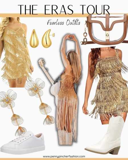 Fearless style. 
Taylor swift outfit ideas for the Eras tour. 
The Eras Tour movie outfits
Taylor Swift concert outfits
2024 Taylor swift concert style
Taylor swift outfits 
The Eras outfit Ideas
Fearless aesthetic
Fearless vibes

#LTKstyletip #LTKshoecrush #LTKfindsunder100