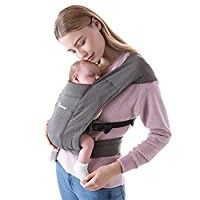 Ergobaby Embrace Cozy Newborn Baby Wrap Carrier (7-25 Pounds), Premium Cotton, Blush Pink | Amazon (US)