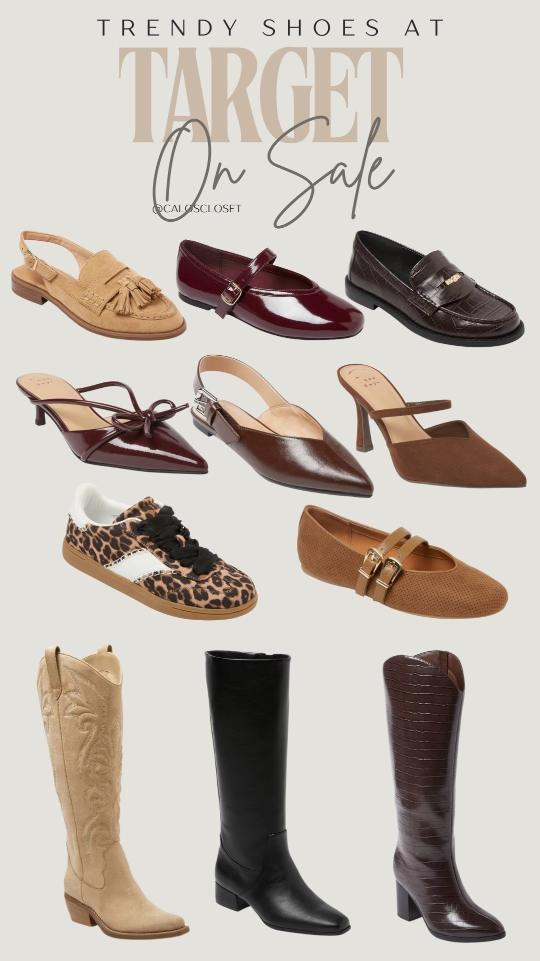 Target shoes on sale for a limited time and loving these trendy styles for the season! 

#LTKSeasonal #LTKSaleAlert #LTKShoeCrush