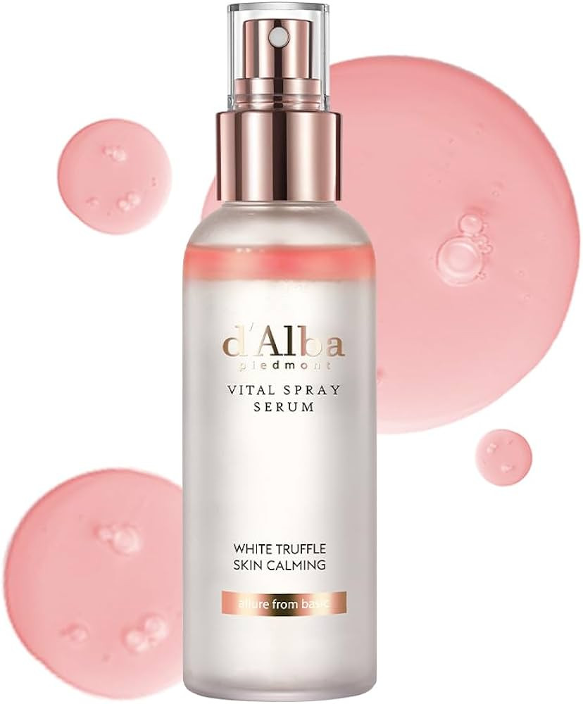 d'alba Piedmont White Truffle Vital Spray Serum, Vegan Skin Care, Calming and Hydrating Facial Mi... | Amazon (US)