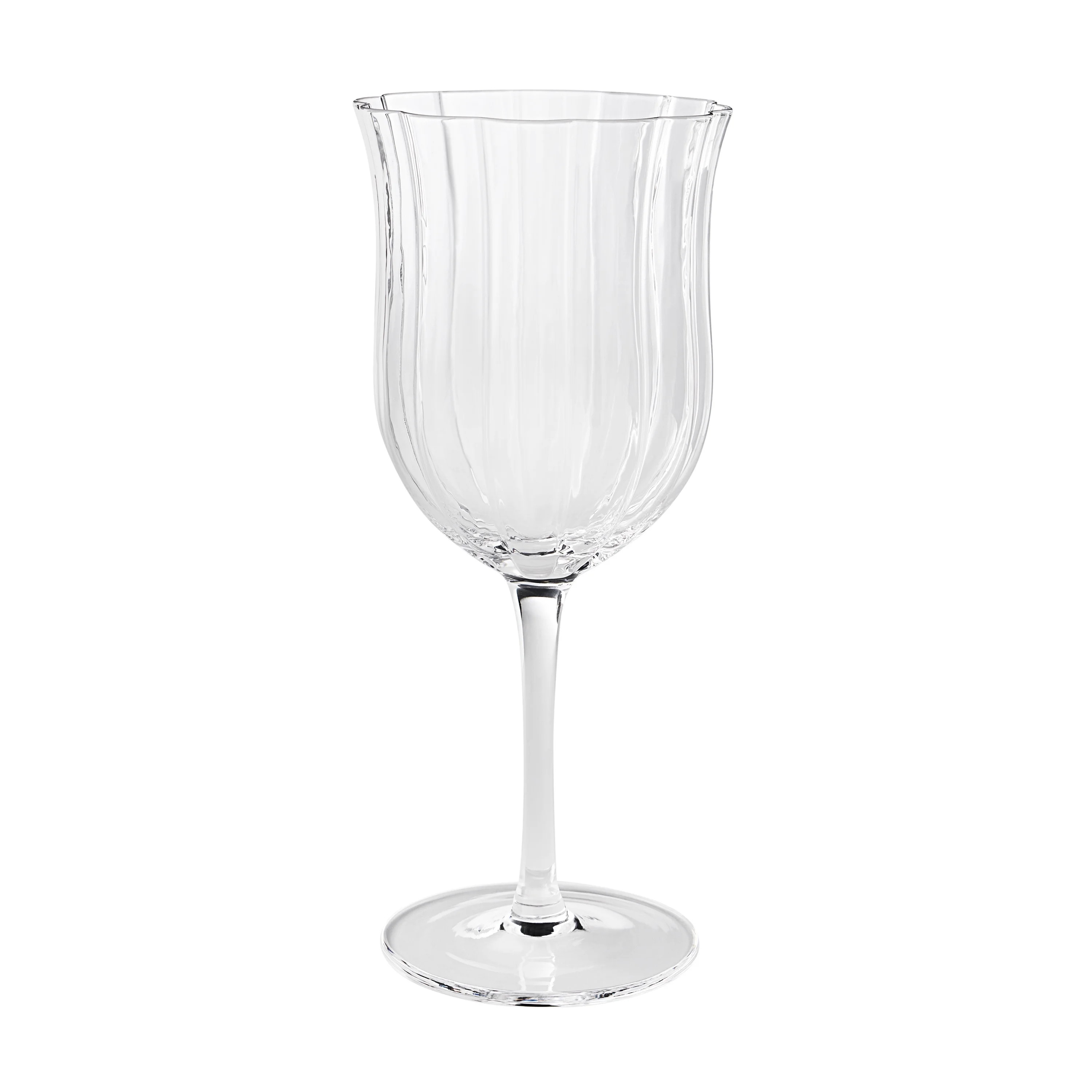 The Pioneer Woman Colette 13-Ounce Scalloped White Wine Glasses, Clear, Set of 4 - Walmart.com | Walmart (US)