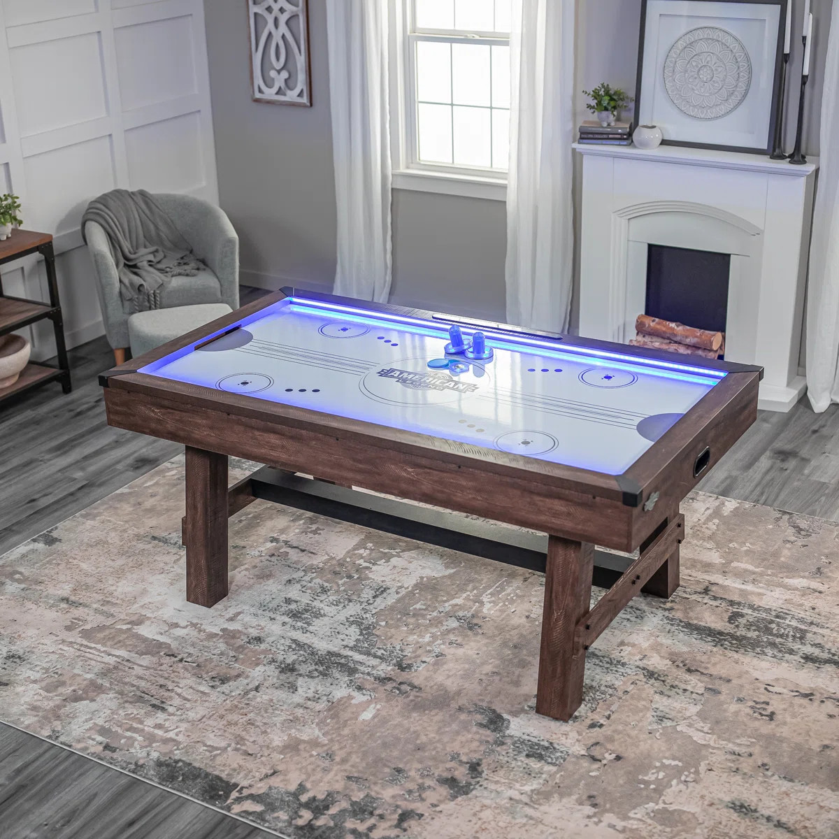 American Legend 72" Austin LED Air Hockey Table & Reviews | Wayfair | Wayfair North America
