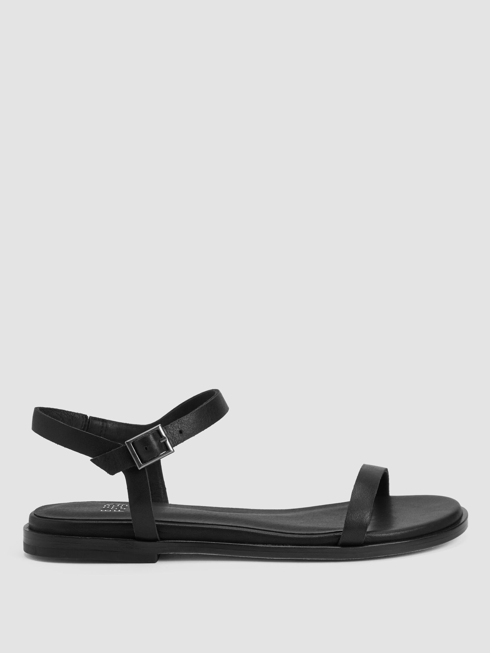 Kauia Smooth Leather Sandal | Eileen Fisher