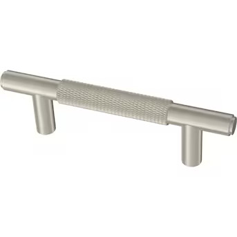 Brainerd Knurled Bar 3-in Center to Center Stainless Steel Cylindrical Bar Drawer Pulls | Lowe's