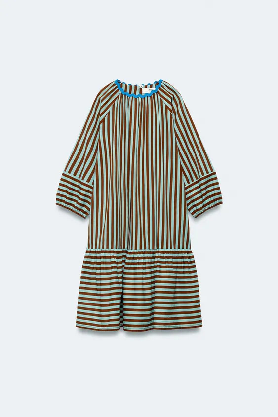 2-14 YEARS / WAVY STRIPED DRESS LIMITED EDITION | Zara US