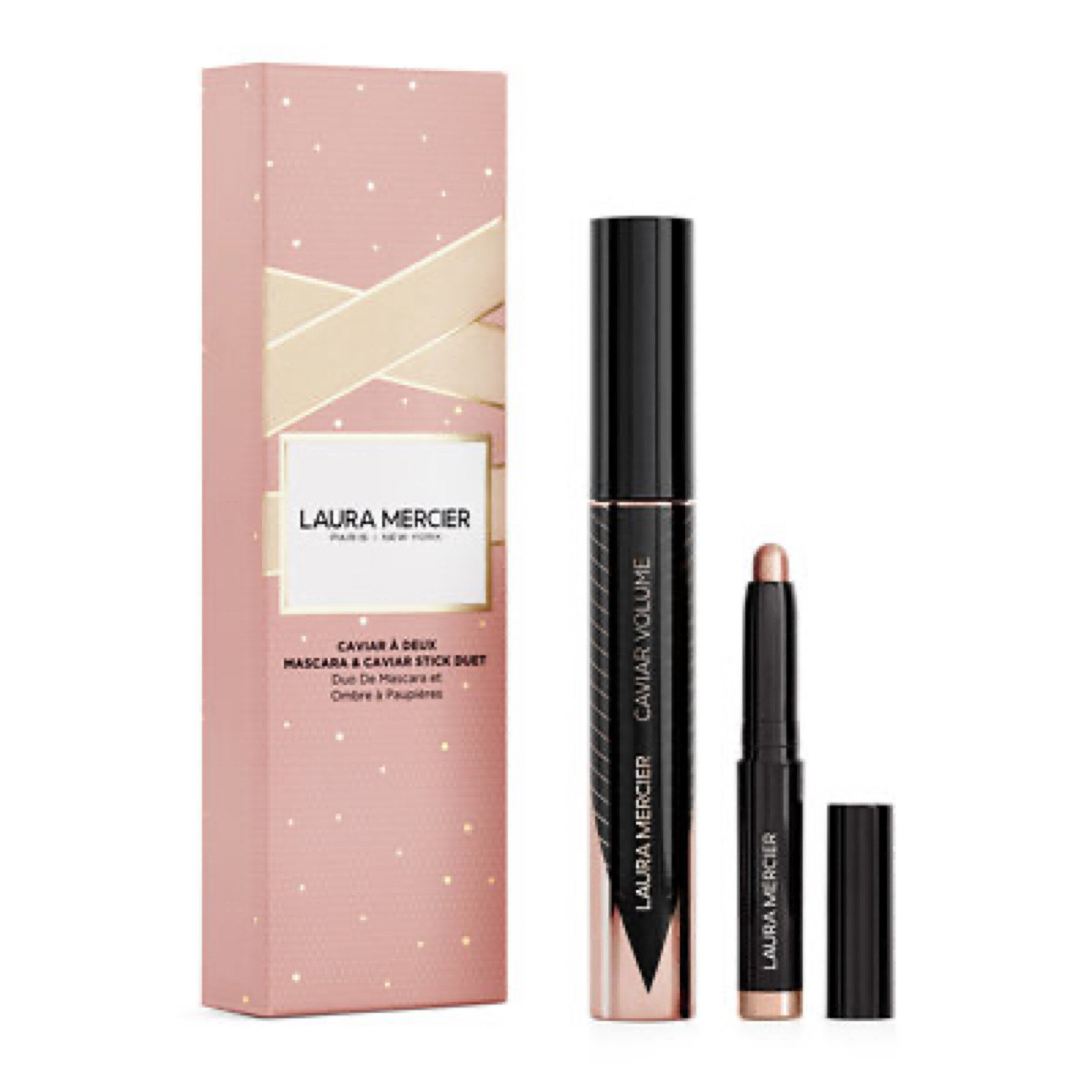 Laura Mercier Caviar Mascara And Mini Caviar Stick Set plus a free gift!

This limited-edition set of Laura Mercier Mascara and Laura Mercier Caviar Stick Eye lends eyes a romantic sweep of shimmering taupe to eyes and a lush, full lash look. 

Laura Mercier Caviar Mascara And Mini Caviar Stick Set includes: - Laura Mercier Glossy Black Mascara 12ml - Laura Mercier Metallic Taupe Caviar Stick Eye 1g

#LTKbeauty #LTKsalealert #LTKGiftGuide