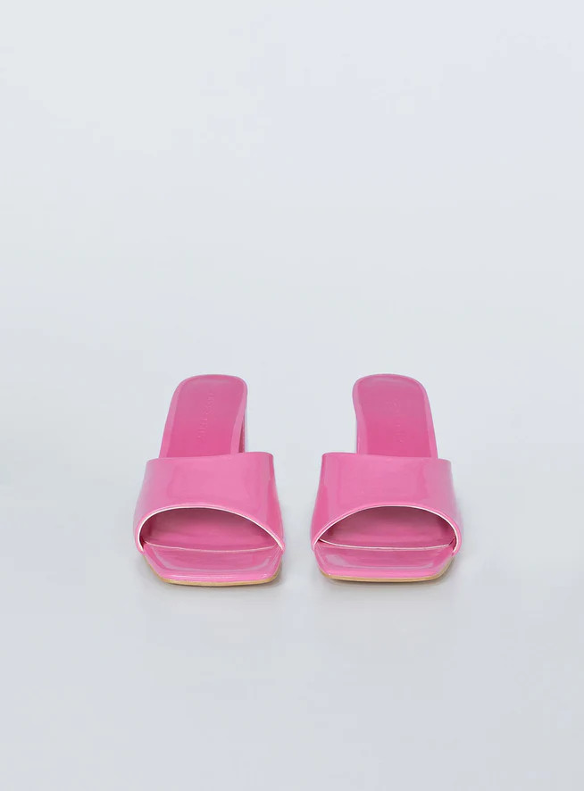 Sunset Boulevard Heels Pink | Princess Polly US
