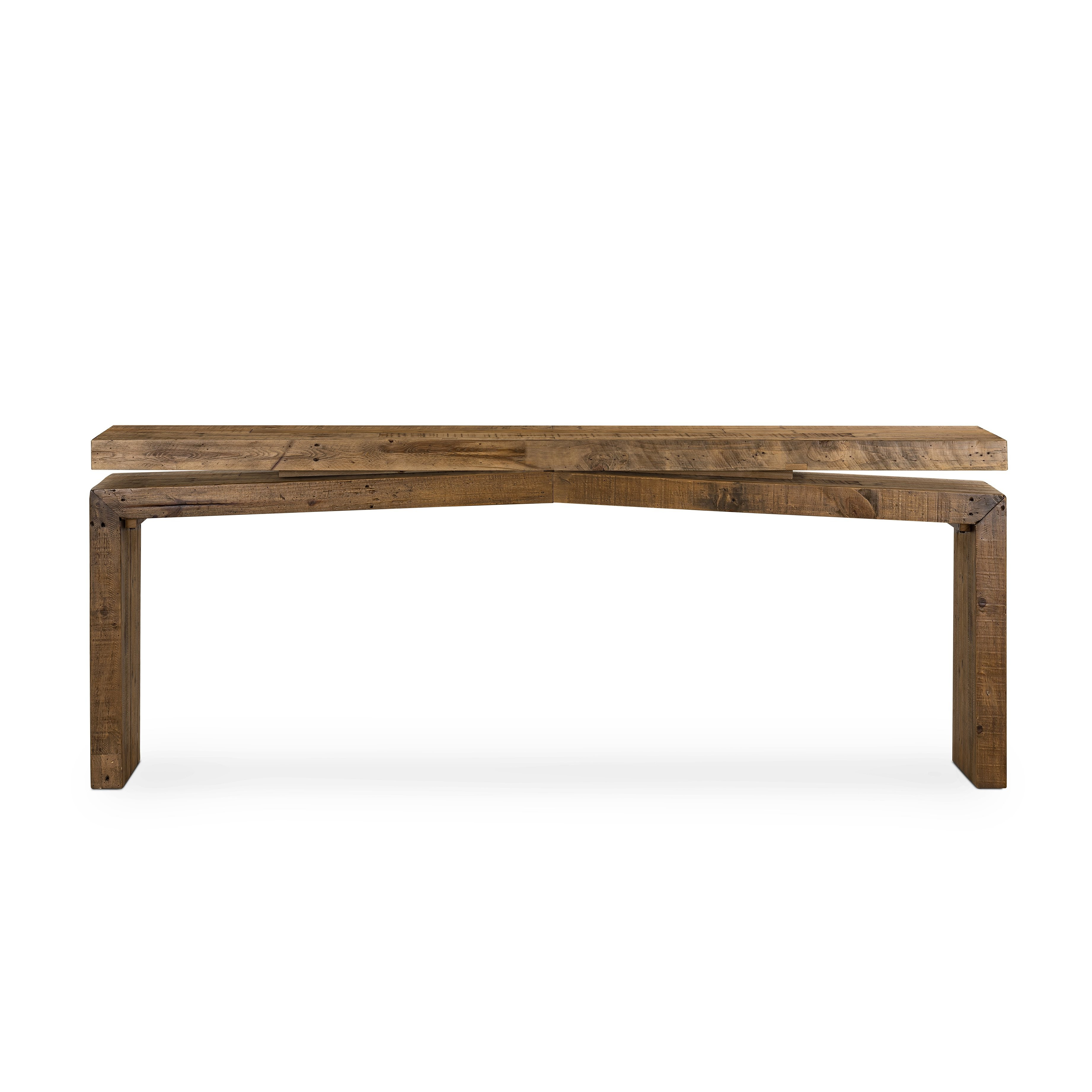 Matthes Console in Rustic Natural | Burke Decor