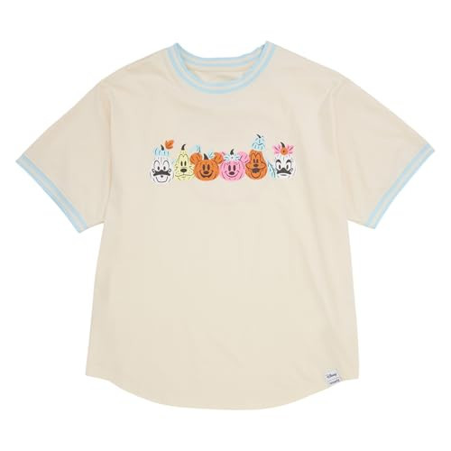 Loungefly Disney Mickey & Friends Halloween Sporty Tee Large | Amazon (US)