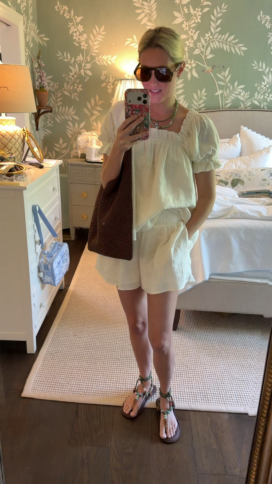 Cutest eyelet summer set! I’m wearing a size small in both!

#LTKootd #LTKmomlife
