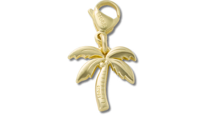 Gold Palm Tree Charm | Crocs (US)