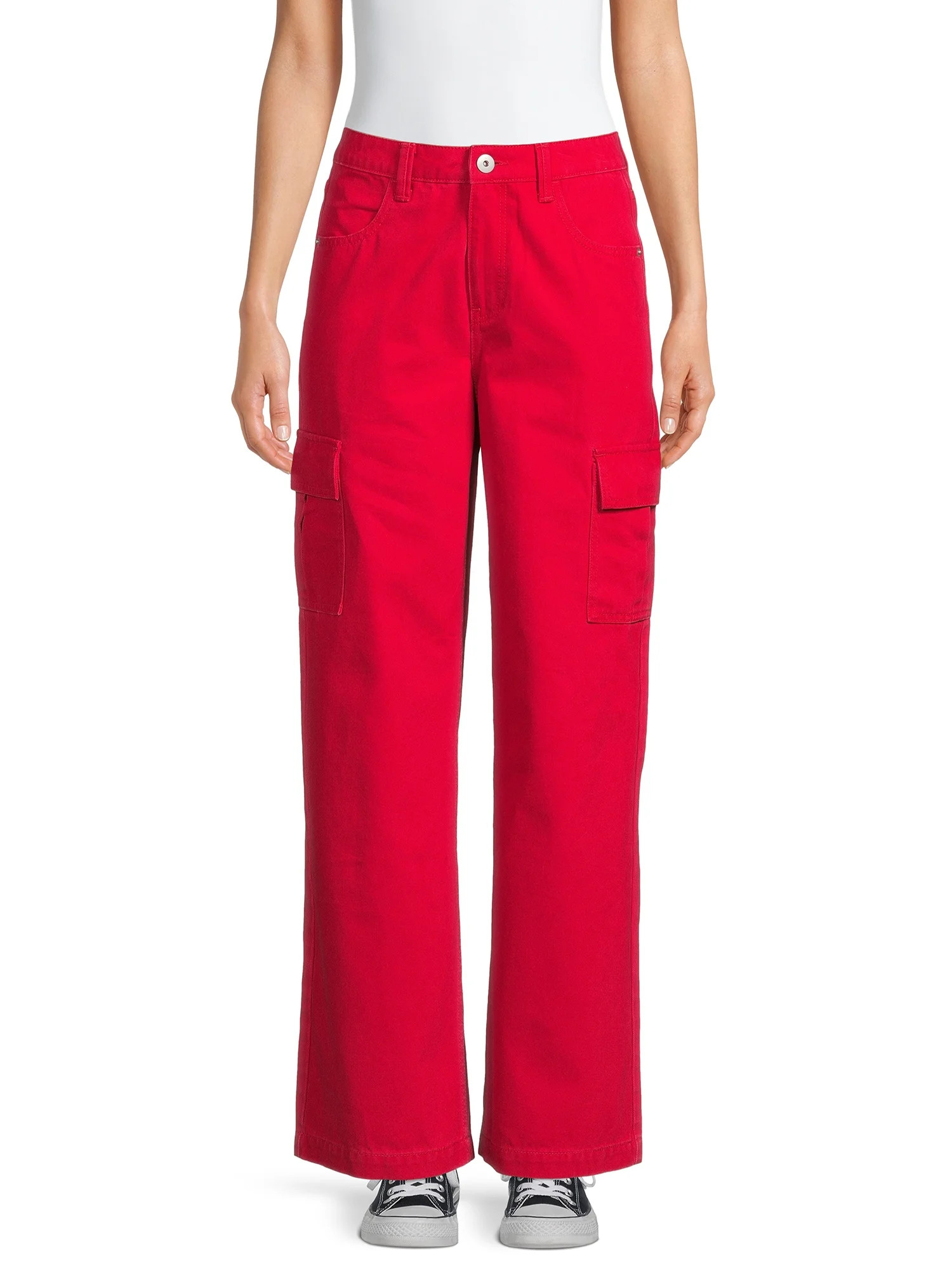 No Boundaries Juniors Wide Leg Jeans | Walmart (US)