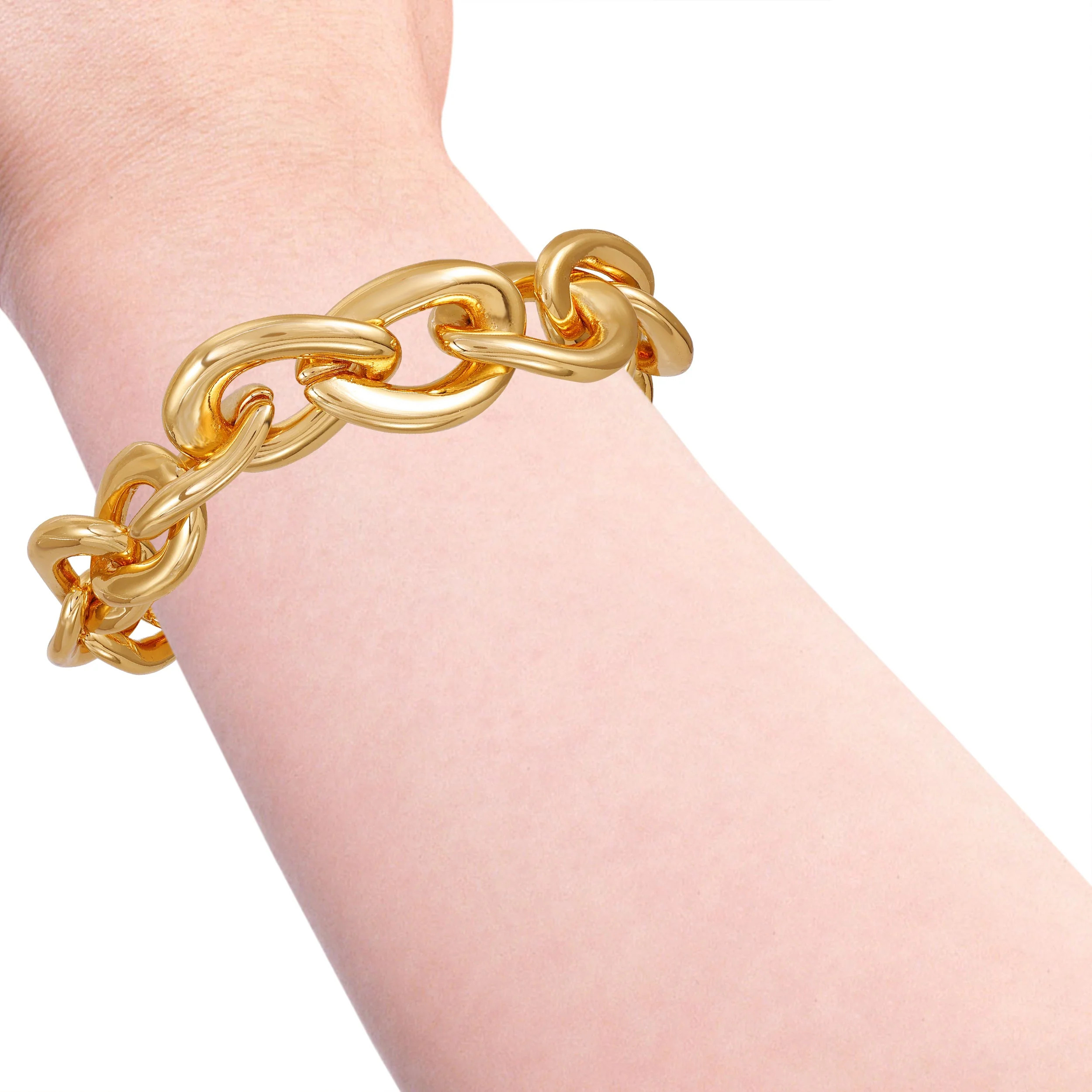 Goldtone Link Toggle Bracelet | Vince Camuto